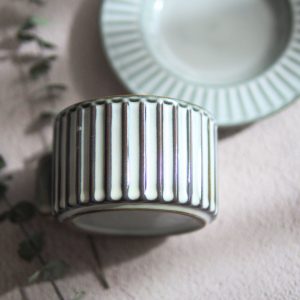 Hand Painted Ceramic Cup Set: Light Reactive Coffee Tea Mug